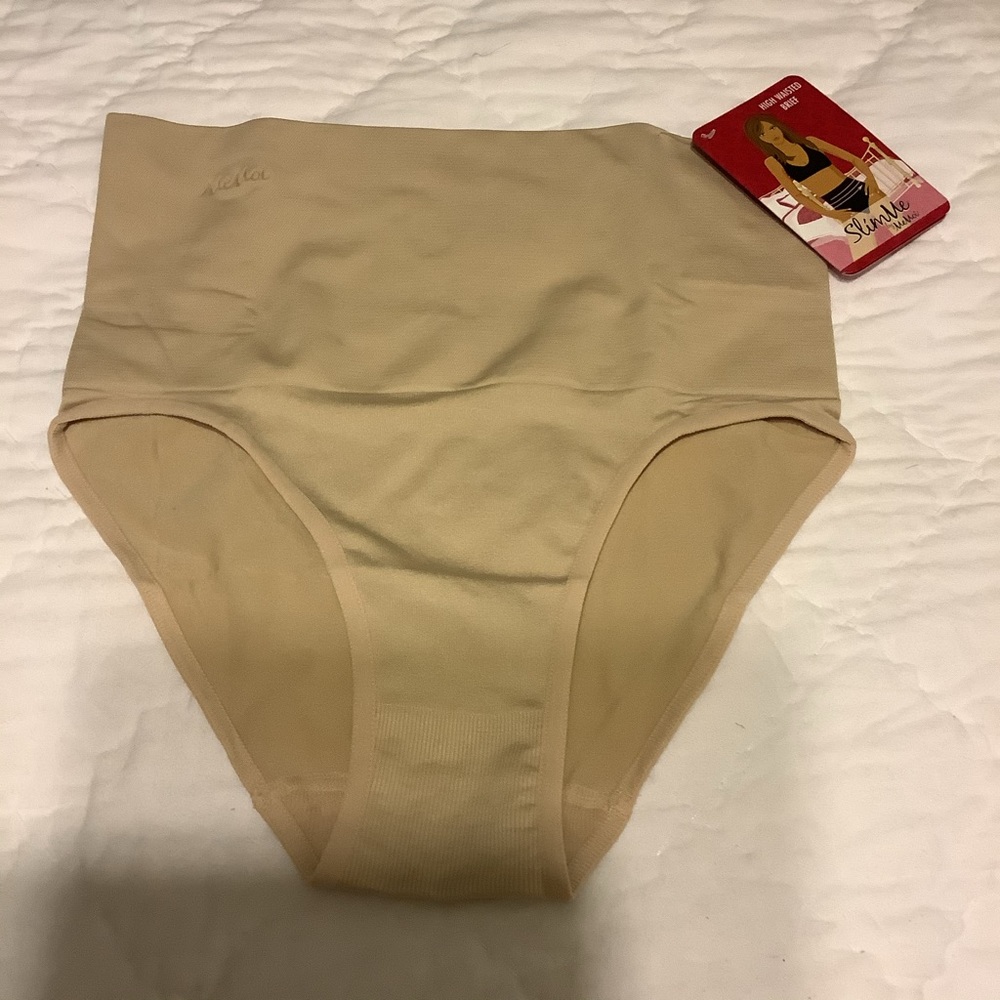 New High Waist Tummy Support Panties Size M